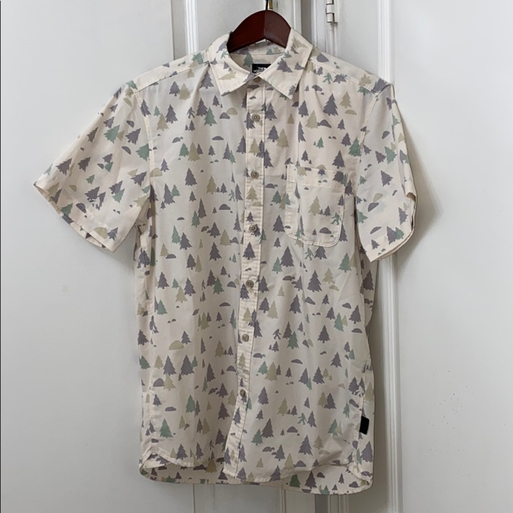 North Face Pursuit Shirt in Yeti Print